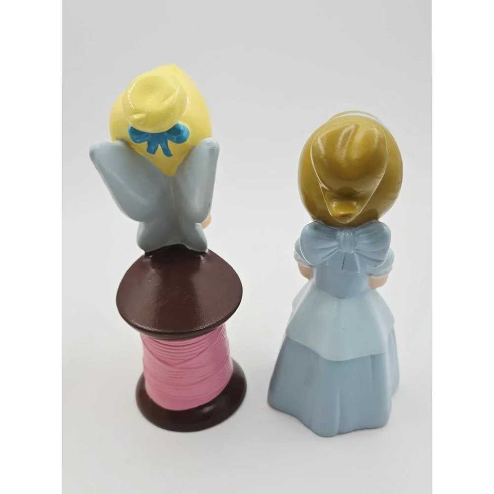 Vintage Disney Princess Vinyl Bath Toy Squirters Squeak Toy 5pc Set 5